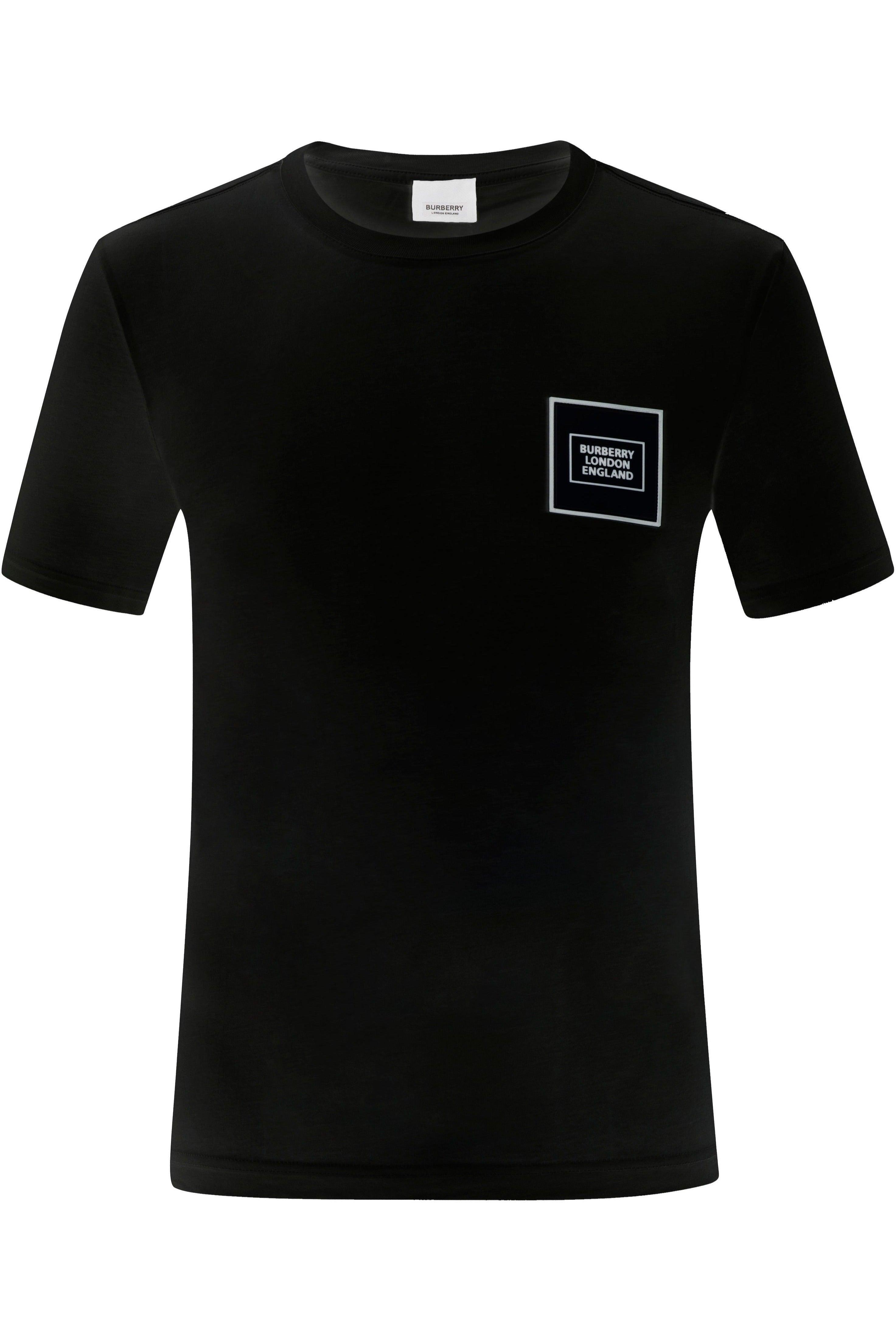 Burberry Men's T Shirt In Black
