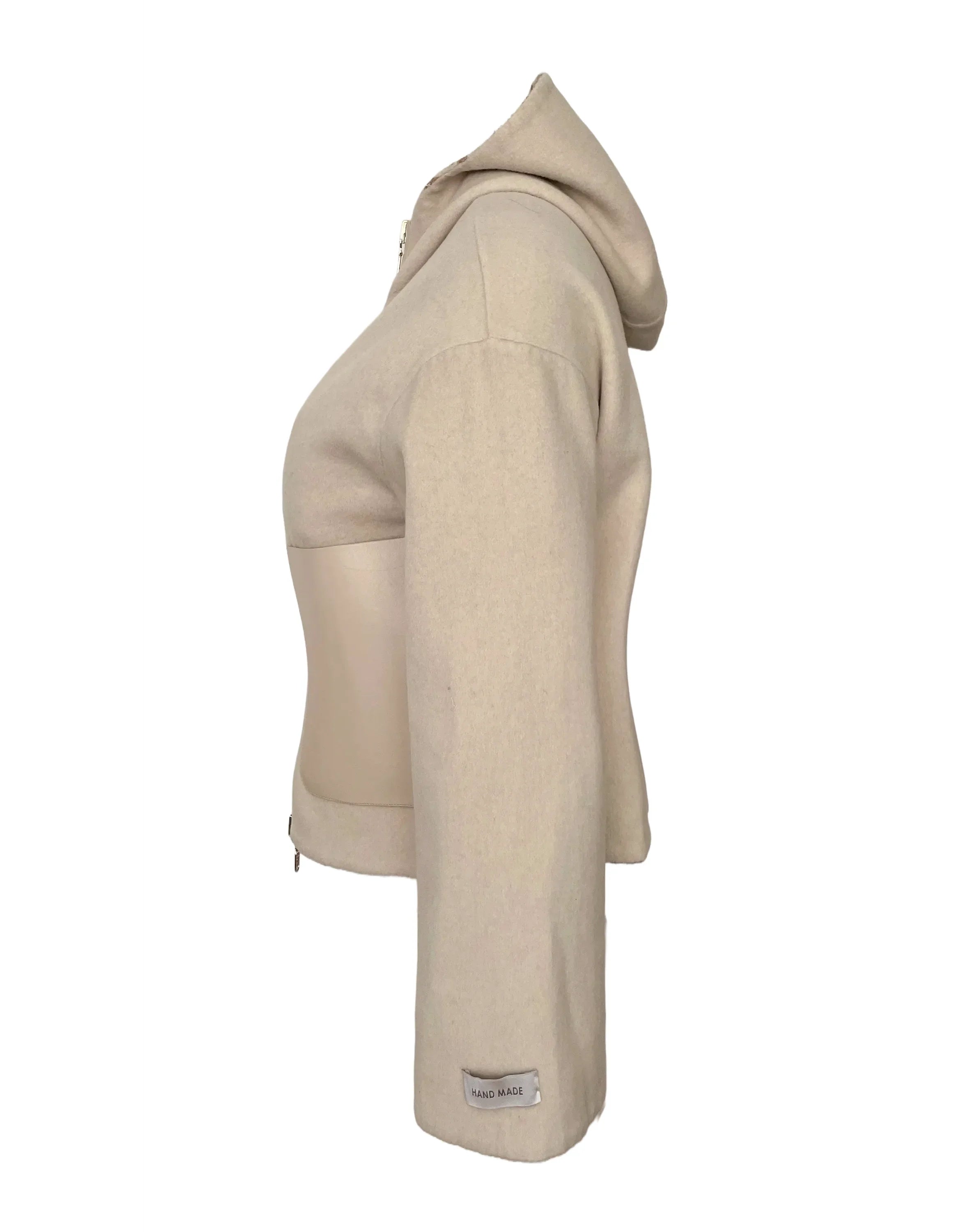 Fendi Women Double Sided Fleece Wool Jacket