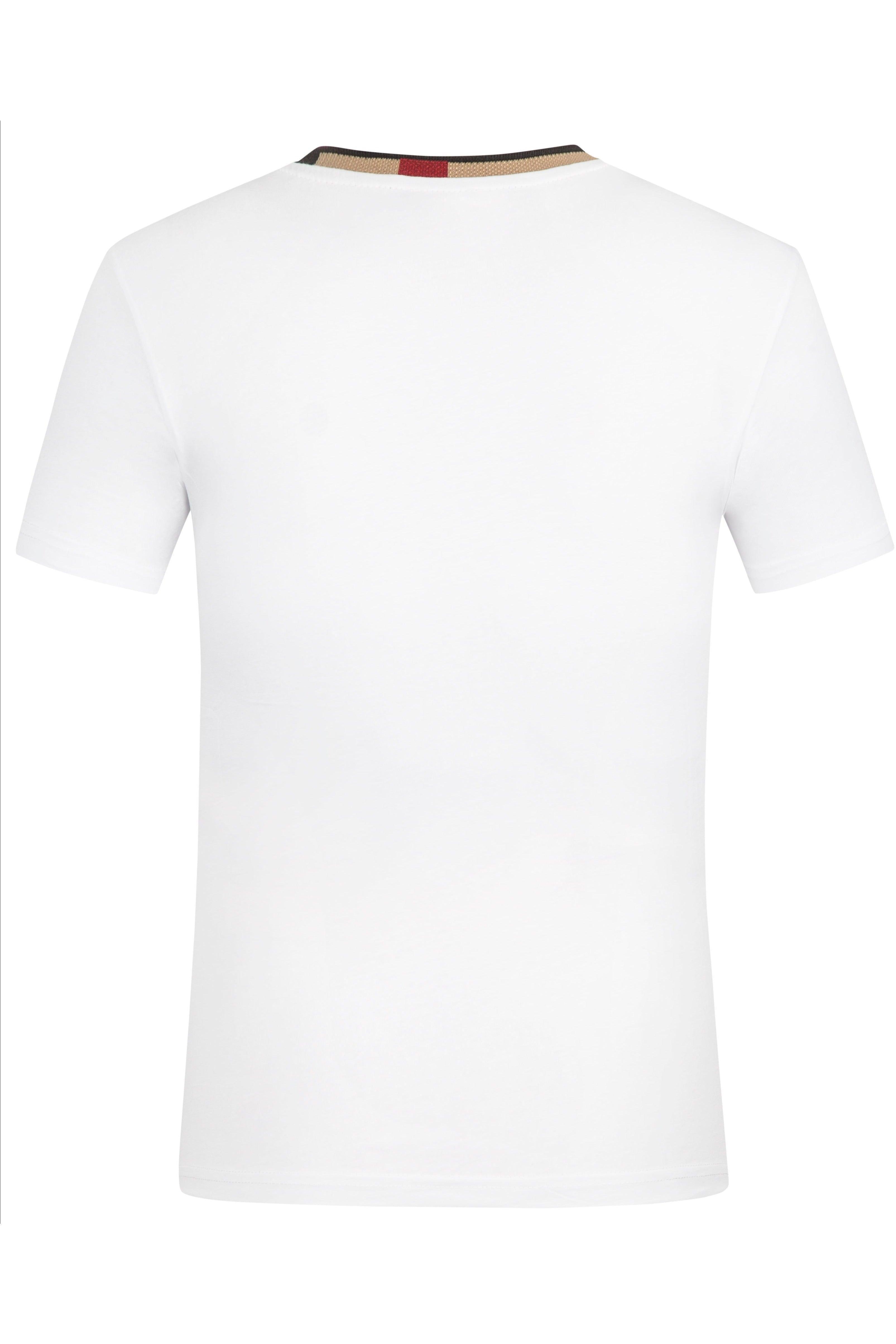Burberry Men's T Shirt In White